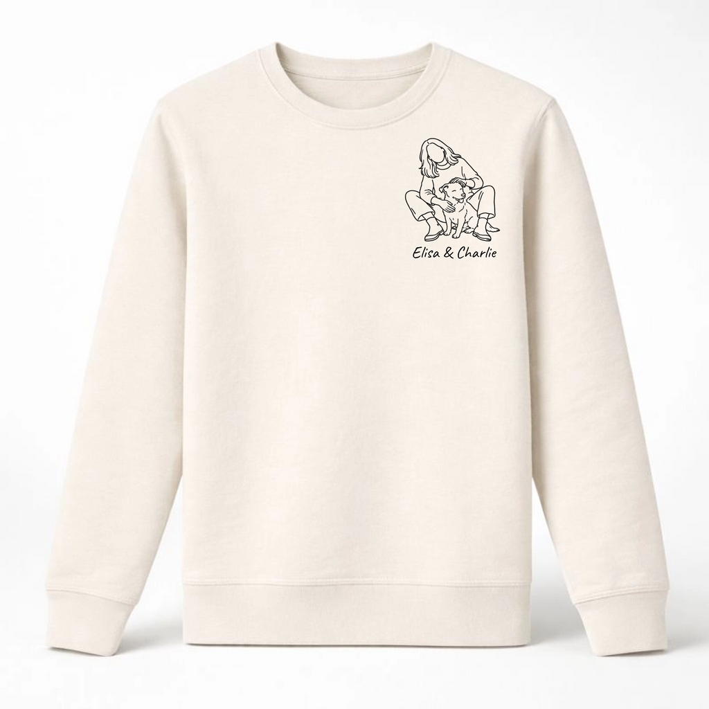 Hundeglück - Personalisiertes Sweatshirt