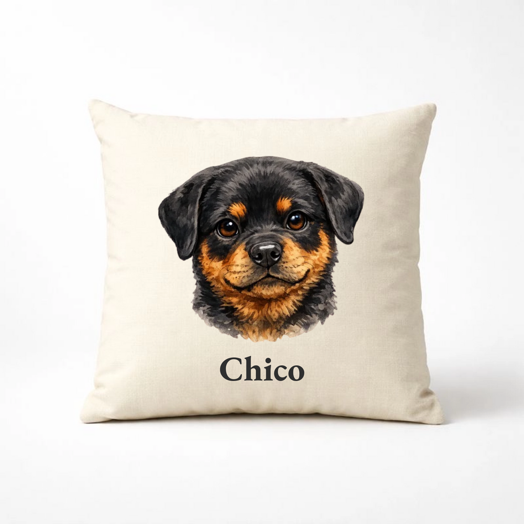 Hunde Portrait - Personalisiertes Kissen