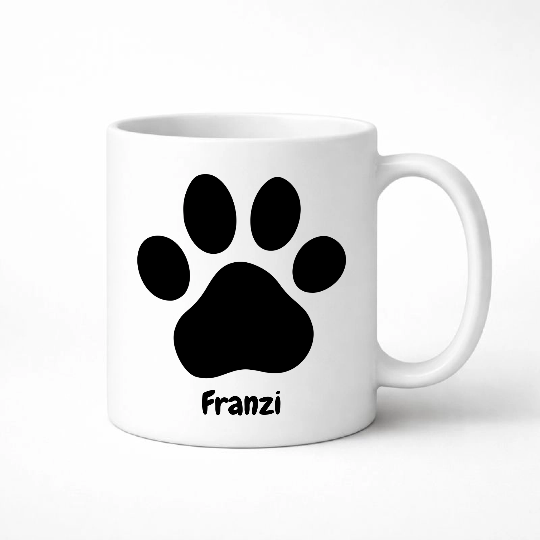 Pfote - Personalisierte Tasse