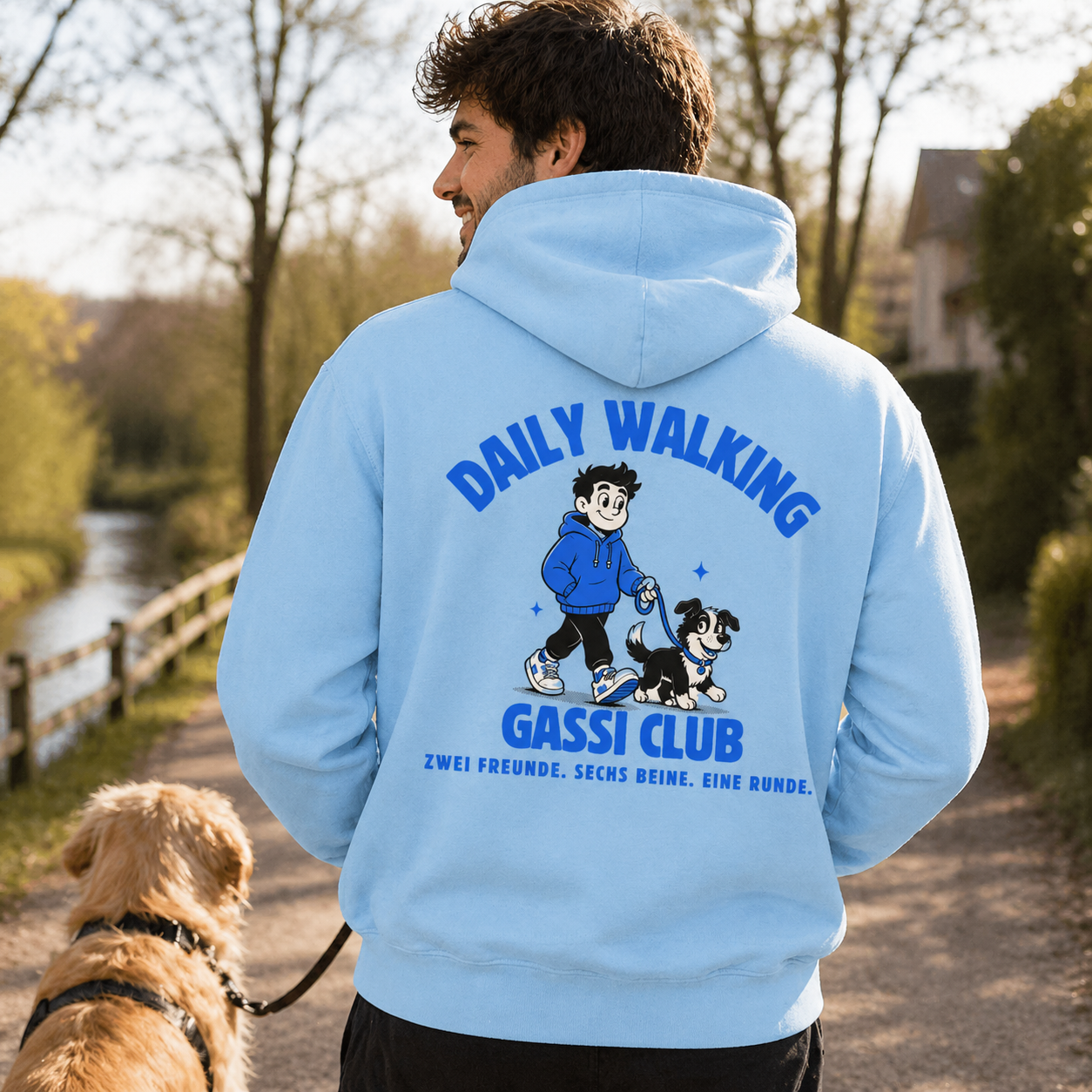 Daily-Walking Gassi Club - Dog Dad - Hoodie