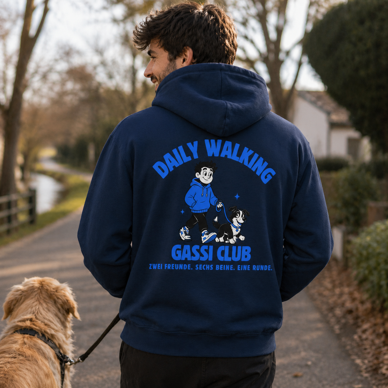 Daily-Walking Gassi Club - Dog Dad - Hoodie