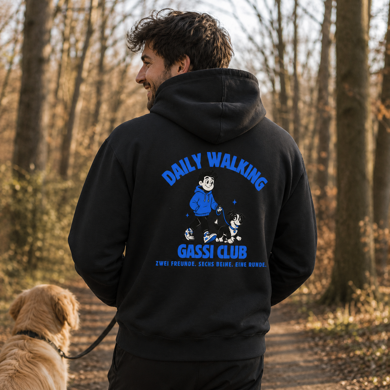 Daily-Walking Gassi Club - Dog Dad - Hoodie