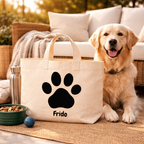 Pfote - Personalisierte Bio Tragetasche