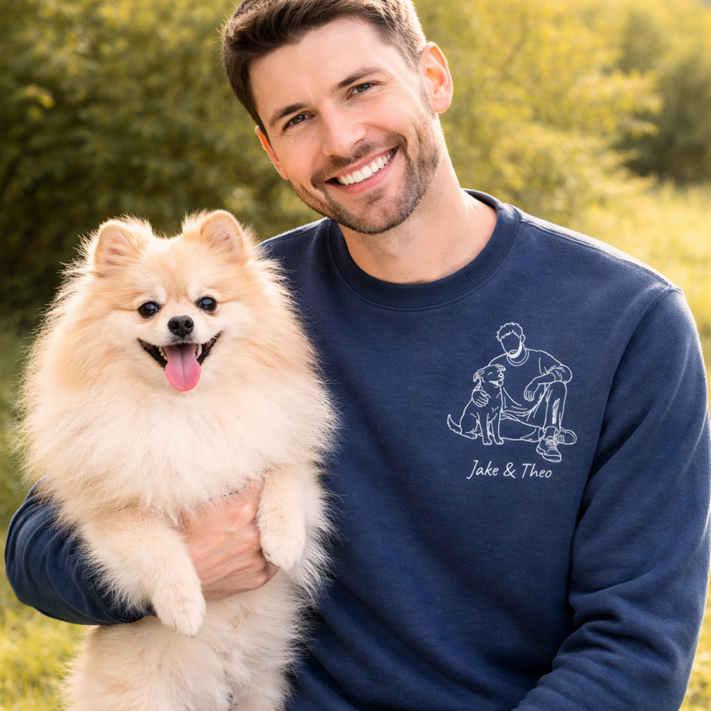 Hundeglück - Personalisiertes Sweatshirt