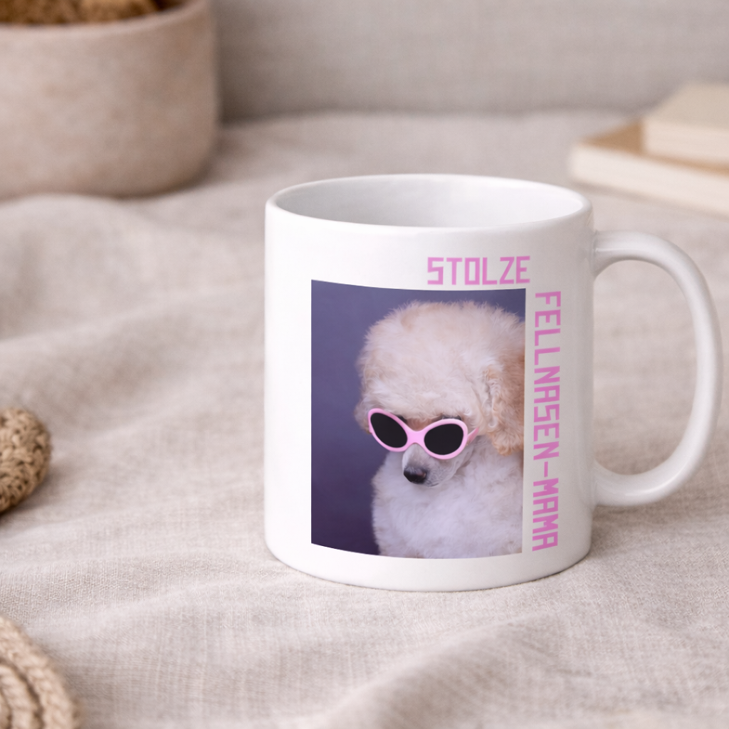 Stolze Fellnasen - Personalisierte Tasse