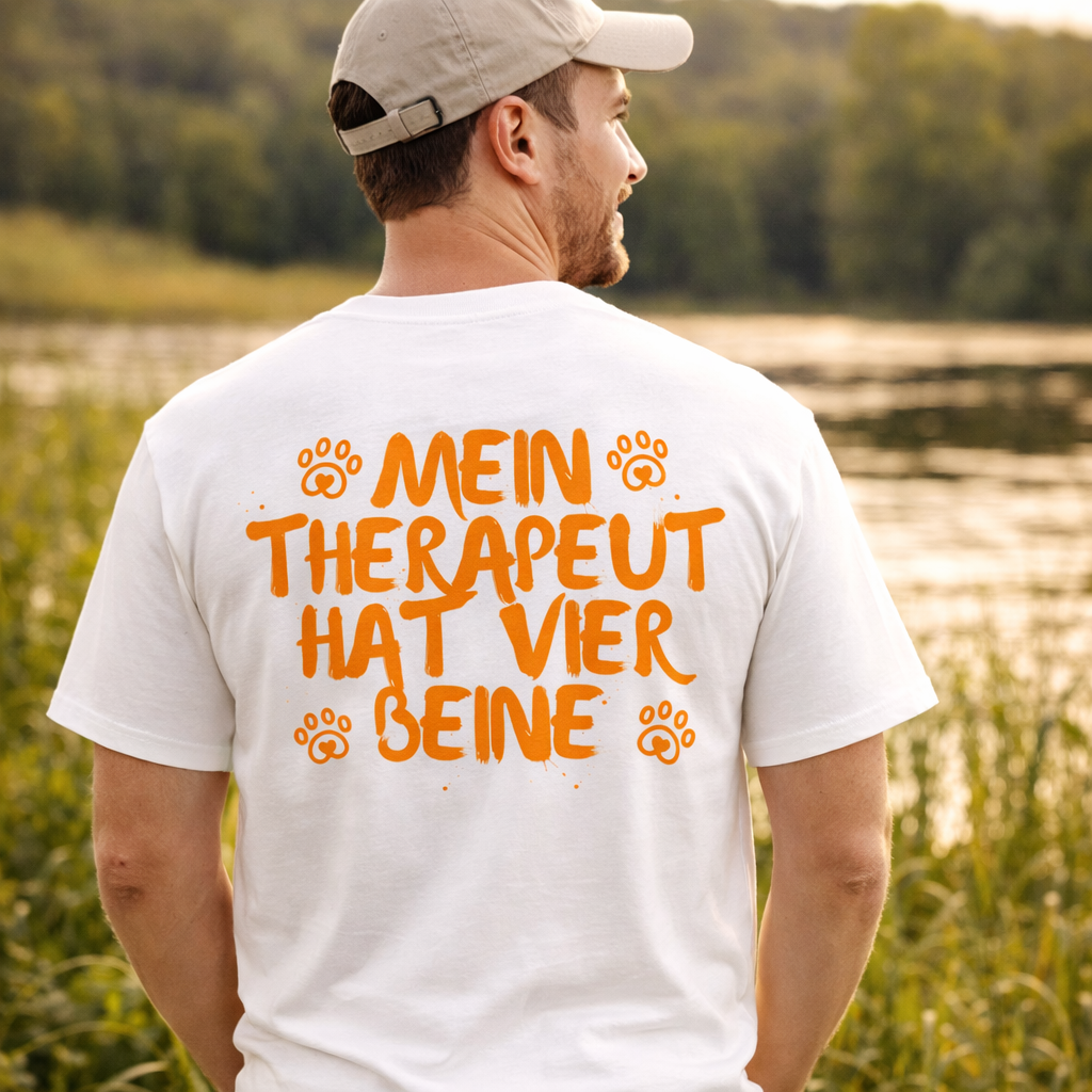 Mein Therapeut hat vier Pfoten - Oversized Shirt