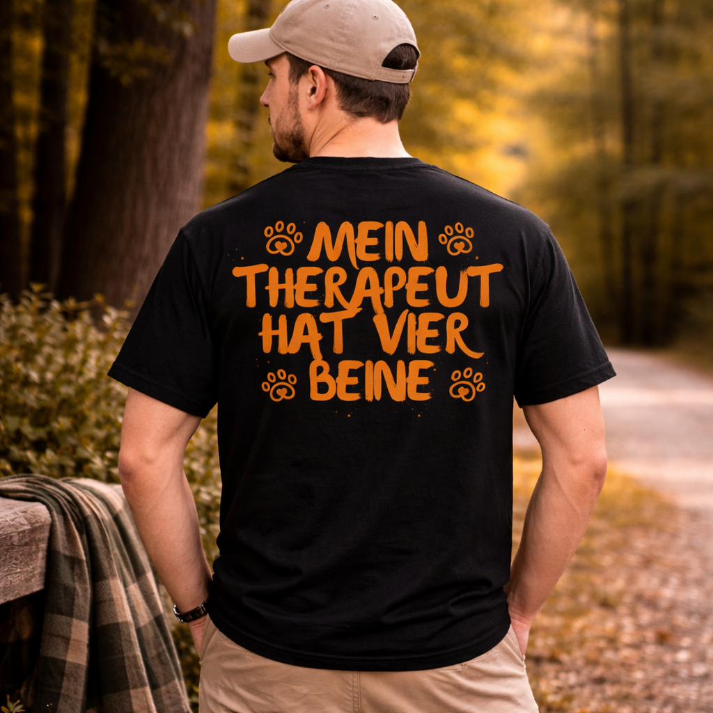 Mein Therapeut hat vier Pfoten - Oversized Shirt