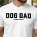 DOG DAD - Personalisiertes Oversized Shirt
