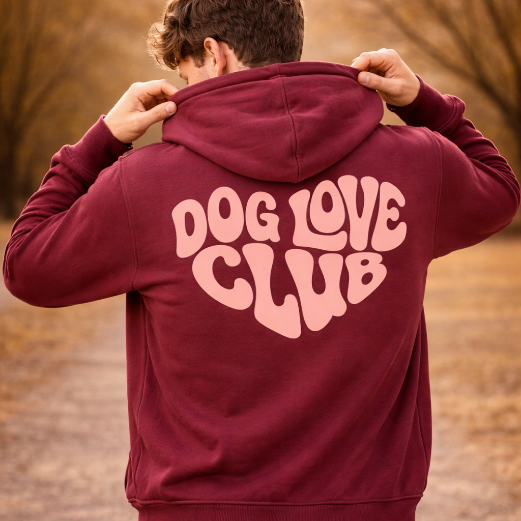 DOG LOVE CLUB - Zipper Hoodie