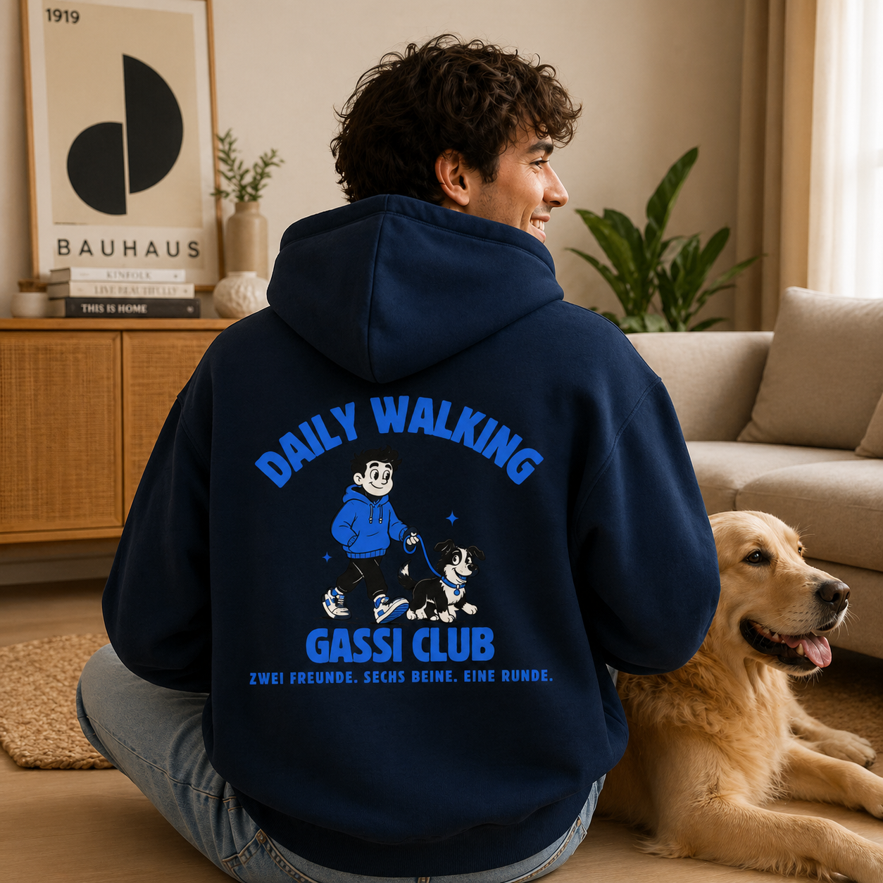 Daily-Walking Gassi Club - Dog Dad - Zipper