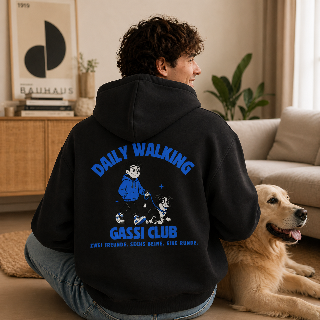 Daily-Walking Gassi Club - Dog Dad - Zipper