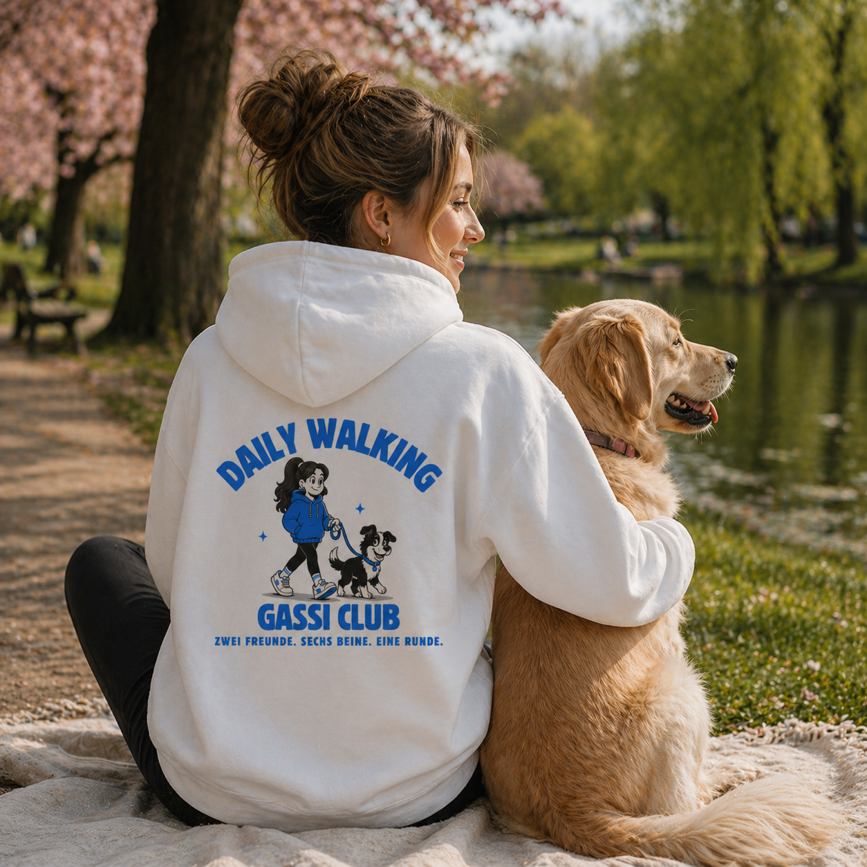 Daily-Walking Gassi Club - Dog Mom - Hoodie