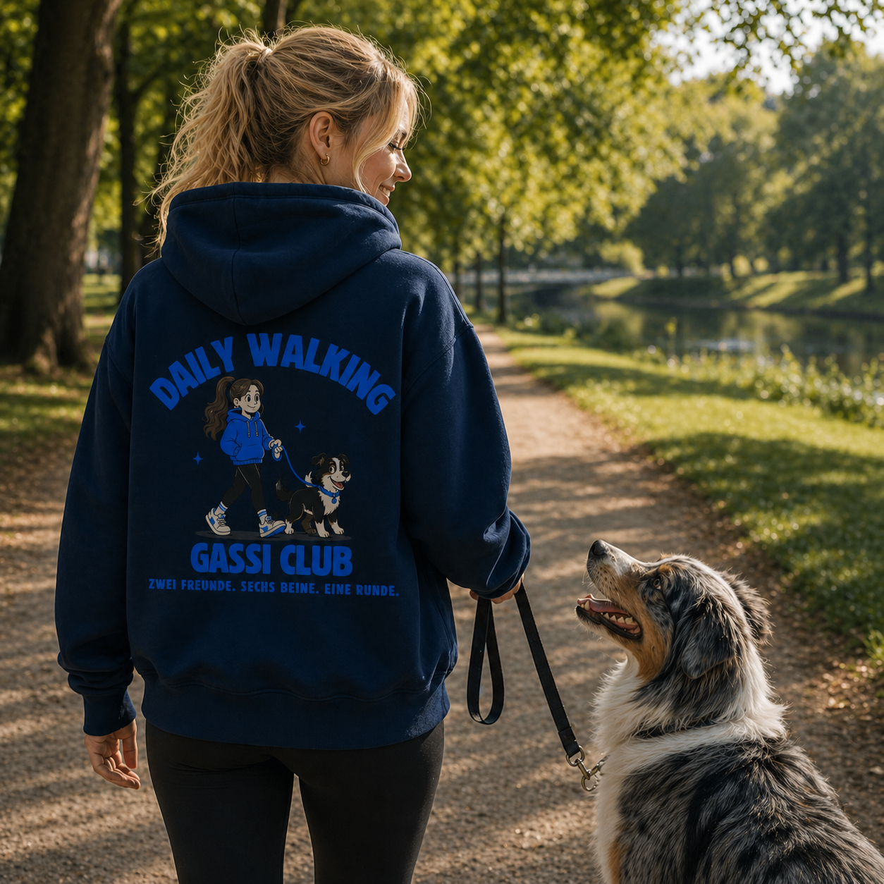 Daily-Walking Gassi Club - Dog Mom - Zipper
