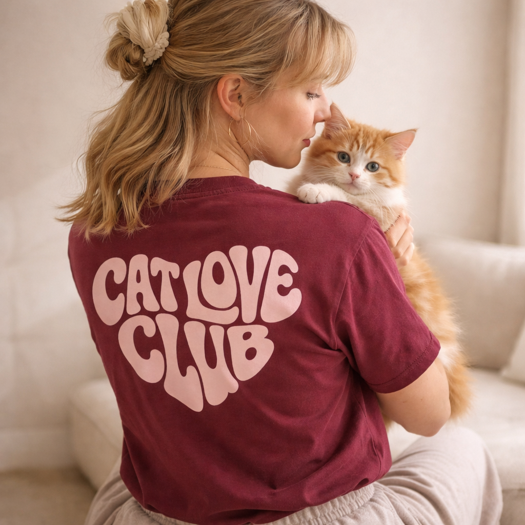 CAT LOVE CLUB - Oversized Shirt