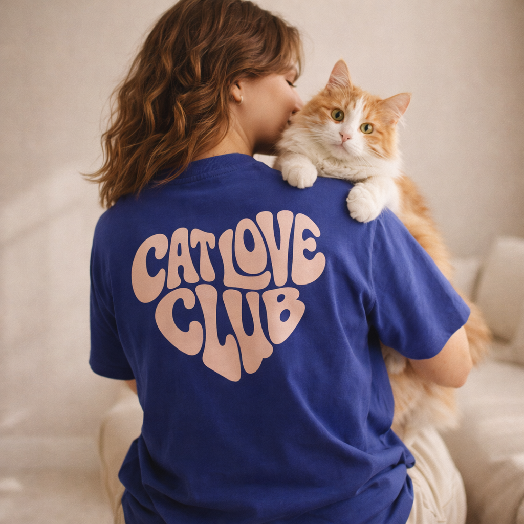 CAT LOVE CLUB - Oversized Shirt