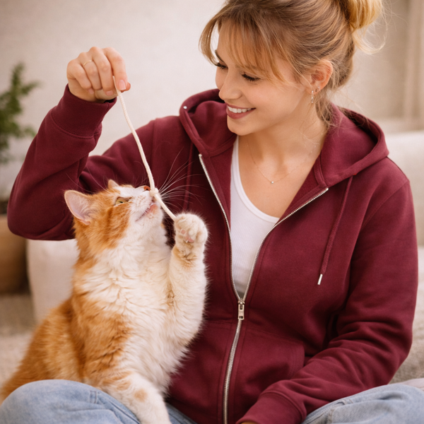 CAT LOVE CLUB - Zipper Hoodie