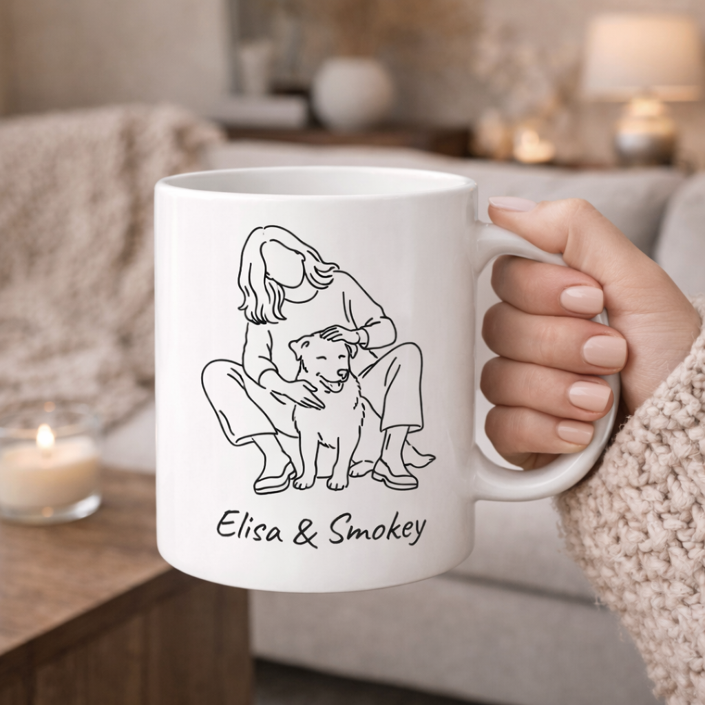Hundeglück - Personalisierte Tasse