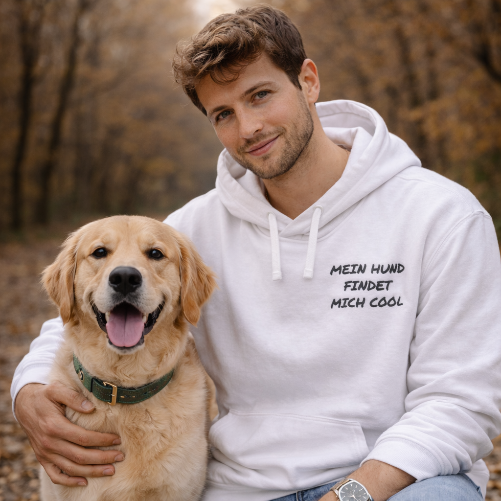 Mein Hund findet mich cool - Hoodie