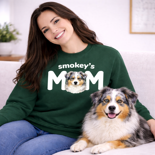 MOM Hund - Personalisiertes Sweatshirt