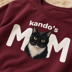 MOM Katze - Personalisiertes Sweatshirt