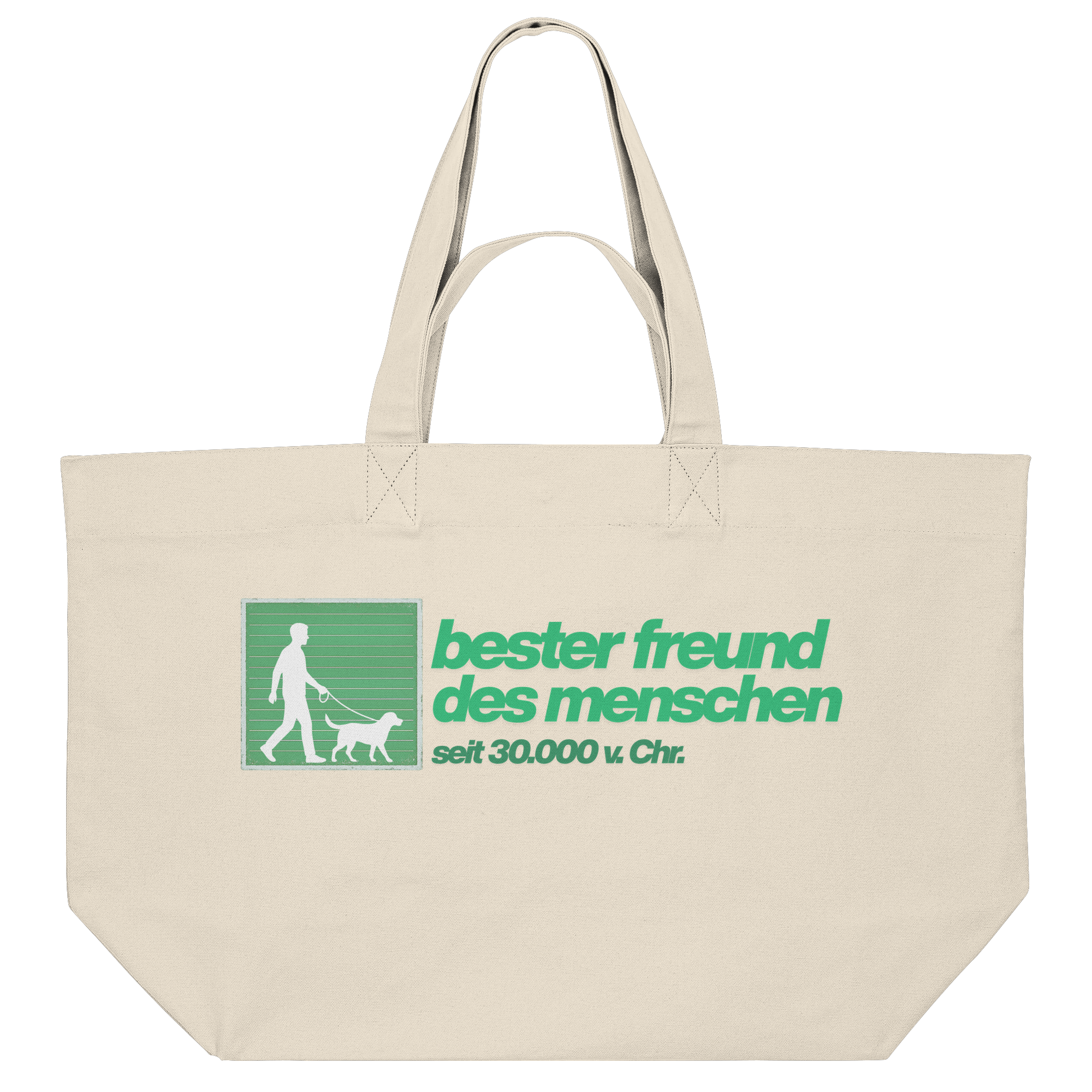 Bester Freund des Menschen - Tragetasche