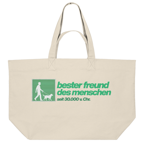 Bester Freund des Menschen - Tragetasche